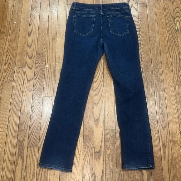 St. John's Bay Blue Straight Leg Jeans Classic Style - Picture 8 of 9